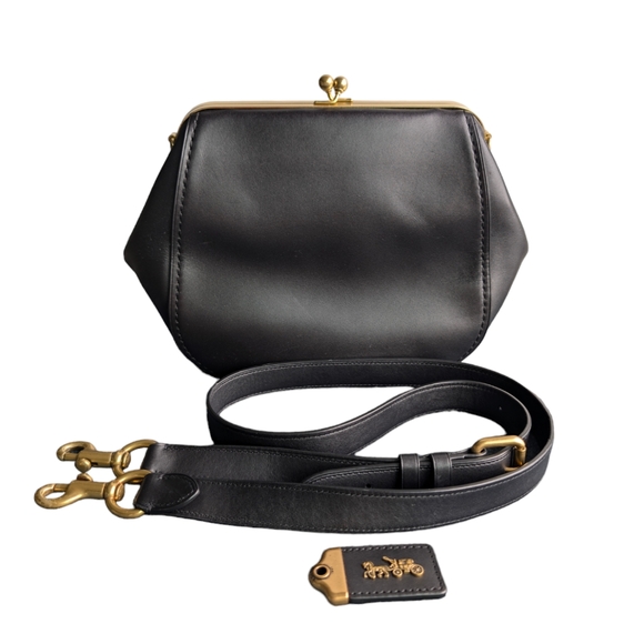 Coach Handbags - Coach frame saddle bag